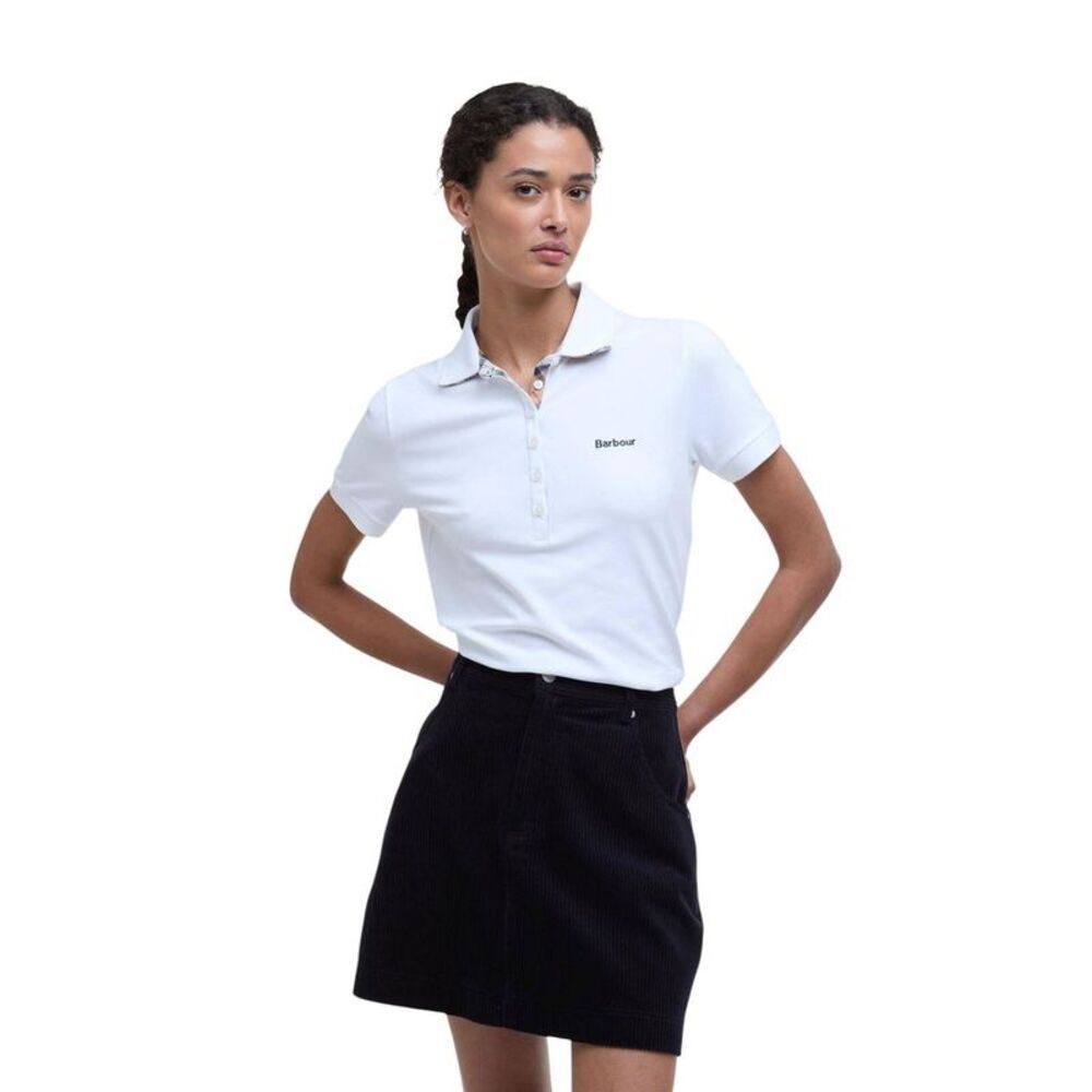 Barbour White Cotton Women's T-Shirt